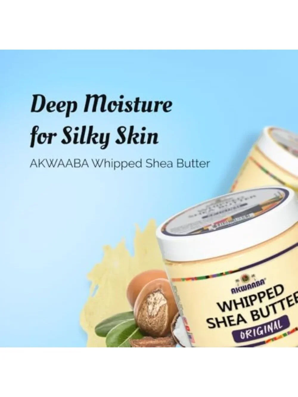 Nourishing Whipped Shea Butter - Sweet Mango Scent | Moisturizes & Hydrates | 12